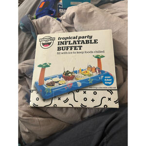 Big mouth inflatable party tray new in box